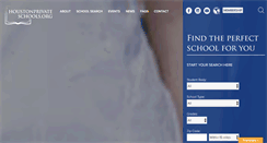 Desktop Screenshot of houstonprivateschools.org